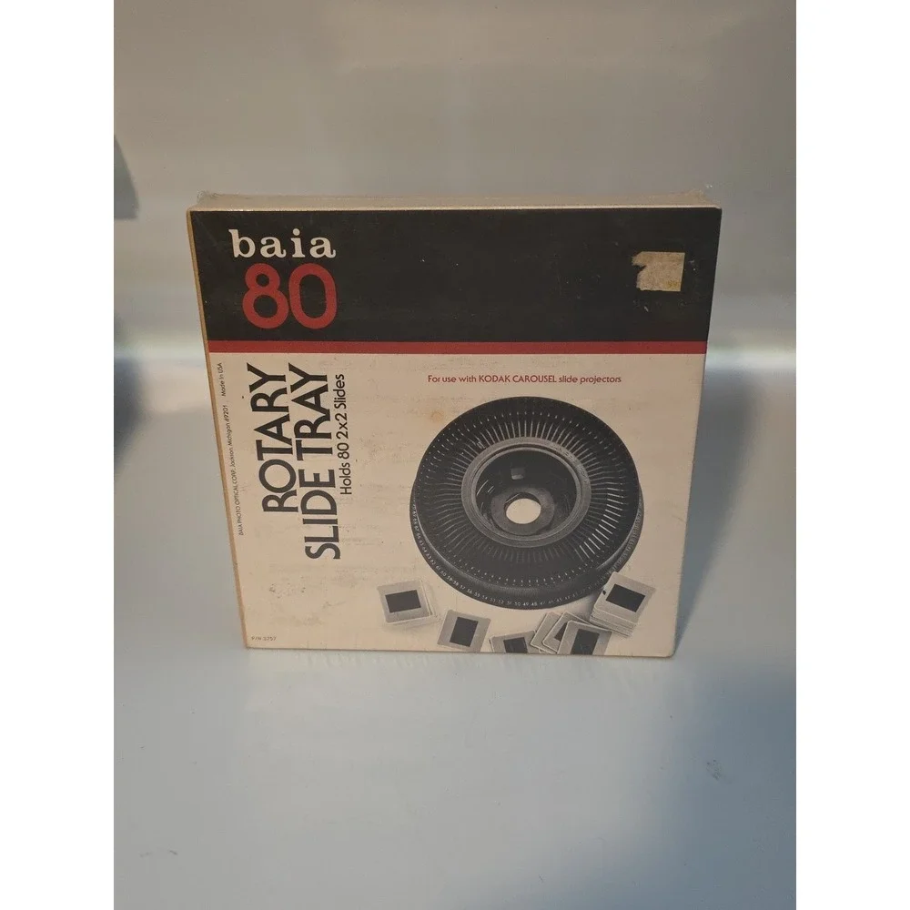 NEW Vintage Baia 80 Rotary Slide Tray KODAK Carousel 2